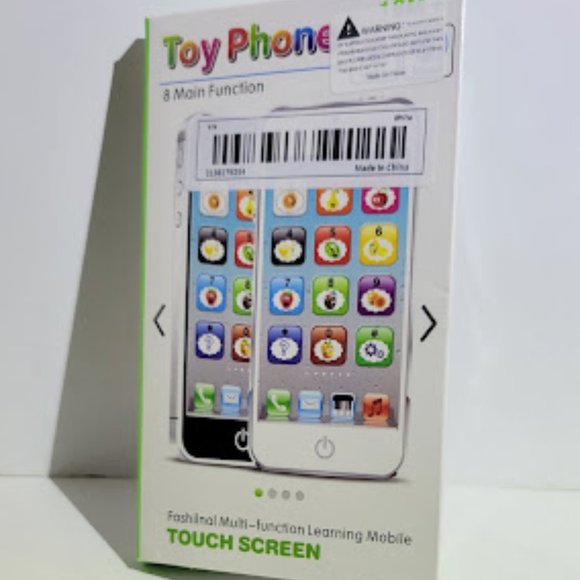 TOY PHONE FOR 18 MONTH + TODDLERS 8 FUNCTION, BRIGHT COLORS AND MUSIC - Picture 3 of 6